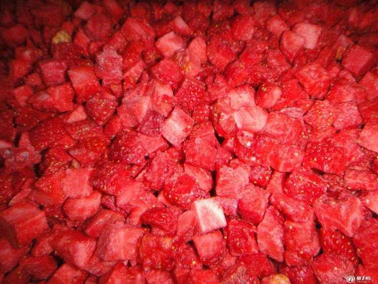 IQF Strawberry  Diced