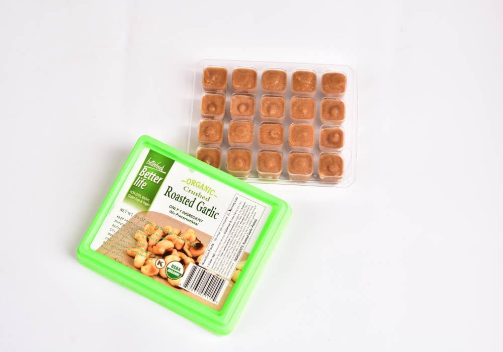 Organic Roasted Garlic Puree Cubes