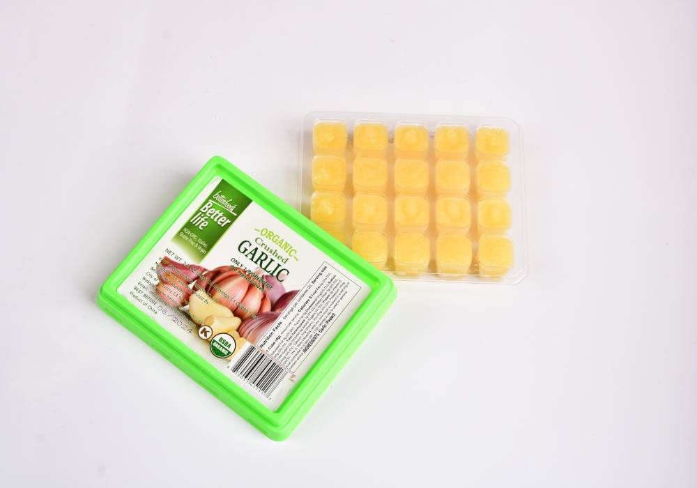 Organic Garlic Puree Cubes