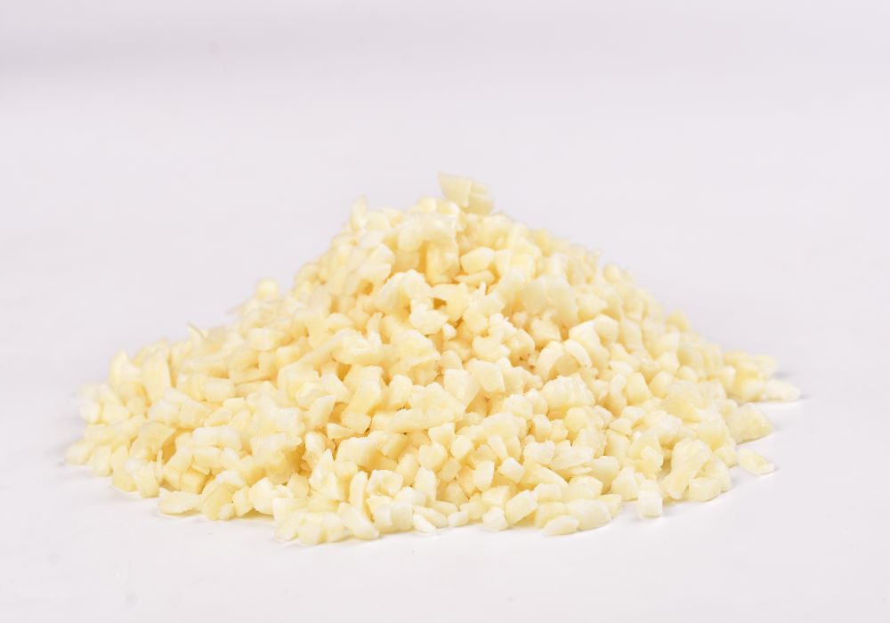 IQF Diced Garlic 1/8", 1/6", 1/4", 3/8"