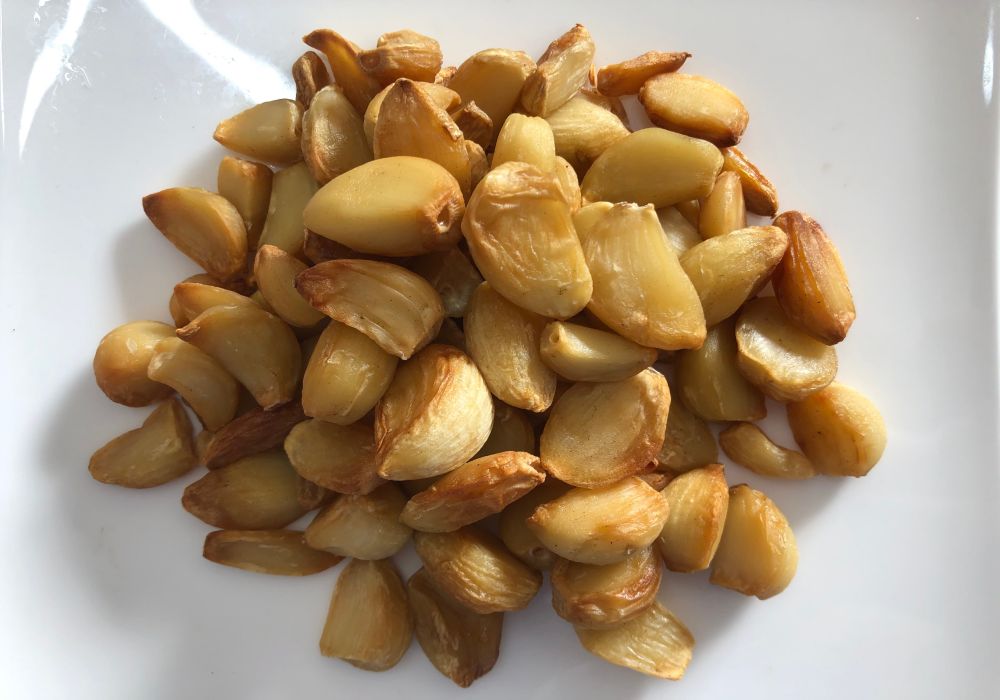 IQF Oven Roasted Garlic Cloves