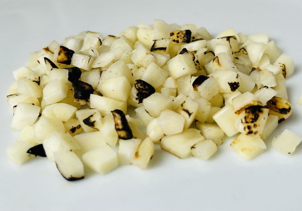IQF Fire Roasted Diced Garlic 1/6"