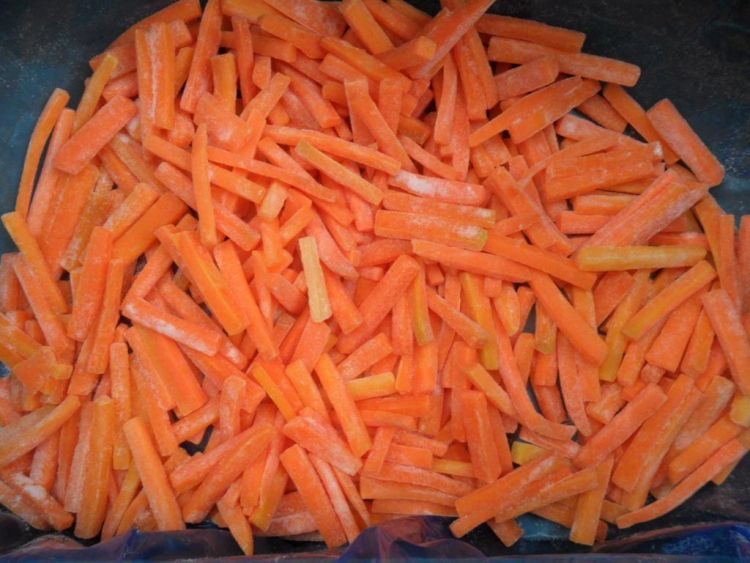 IQF Carrot Strips