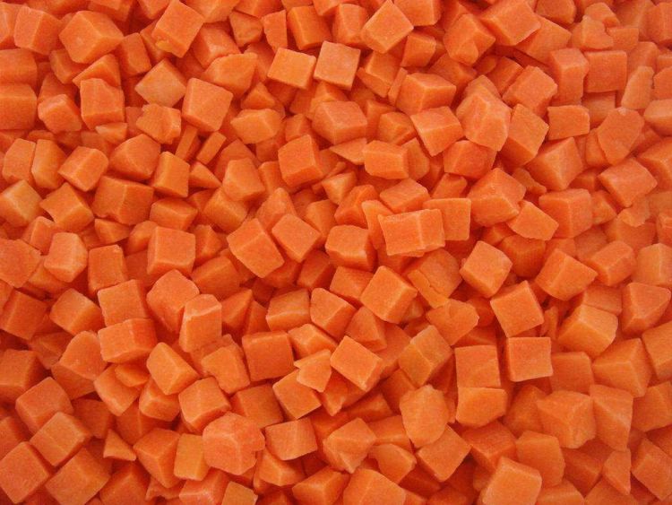 IQF Carrot Diced