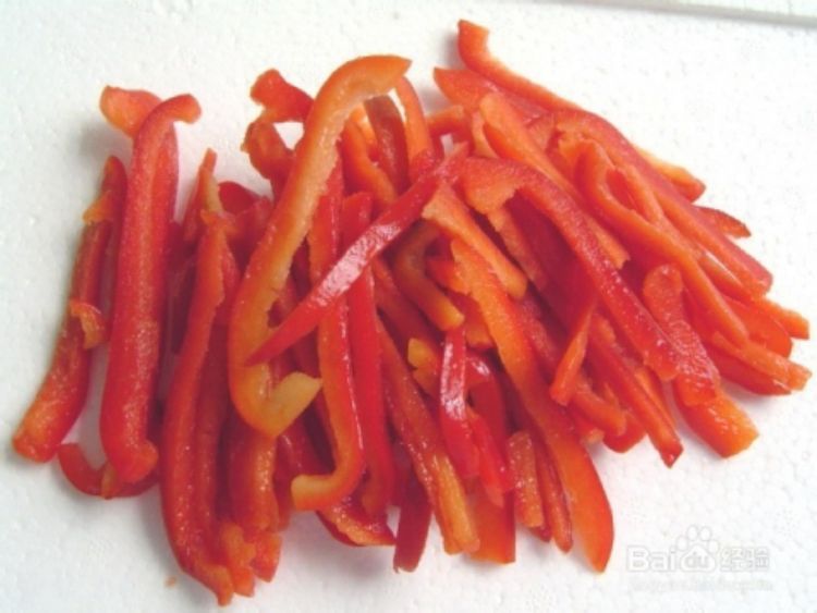 IQF Red Bell Pepper Strips