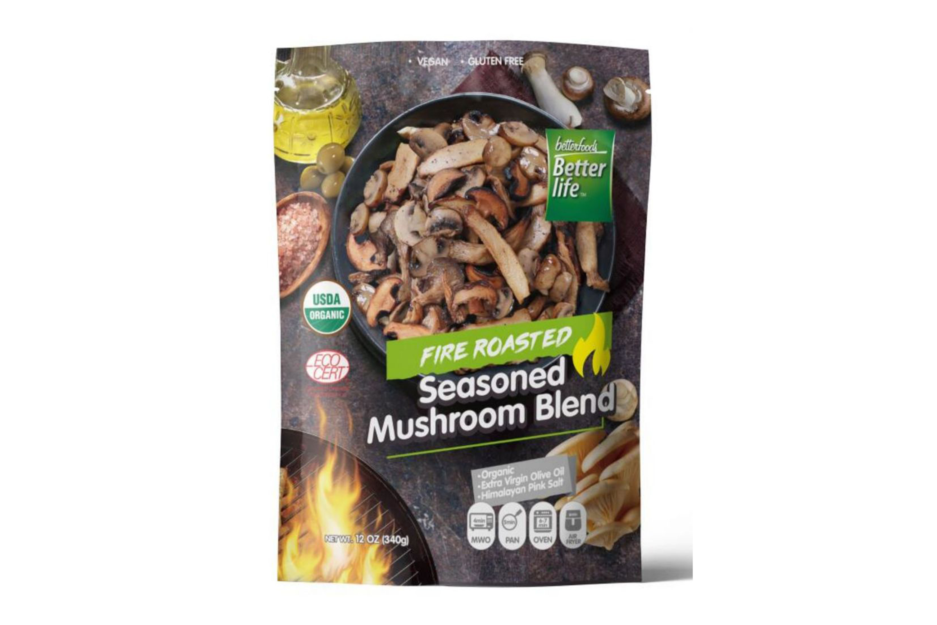 Fire Roasted Seasoned Mushroom Blend