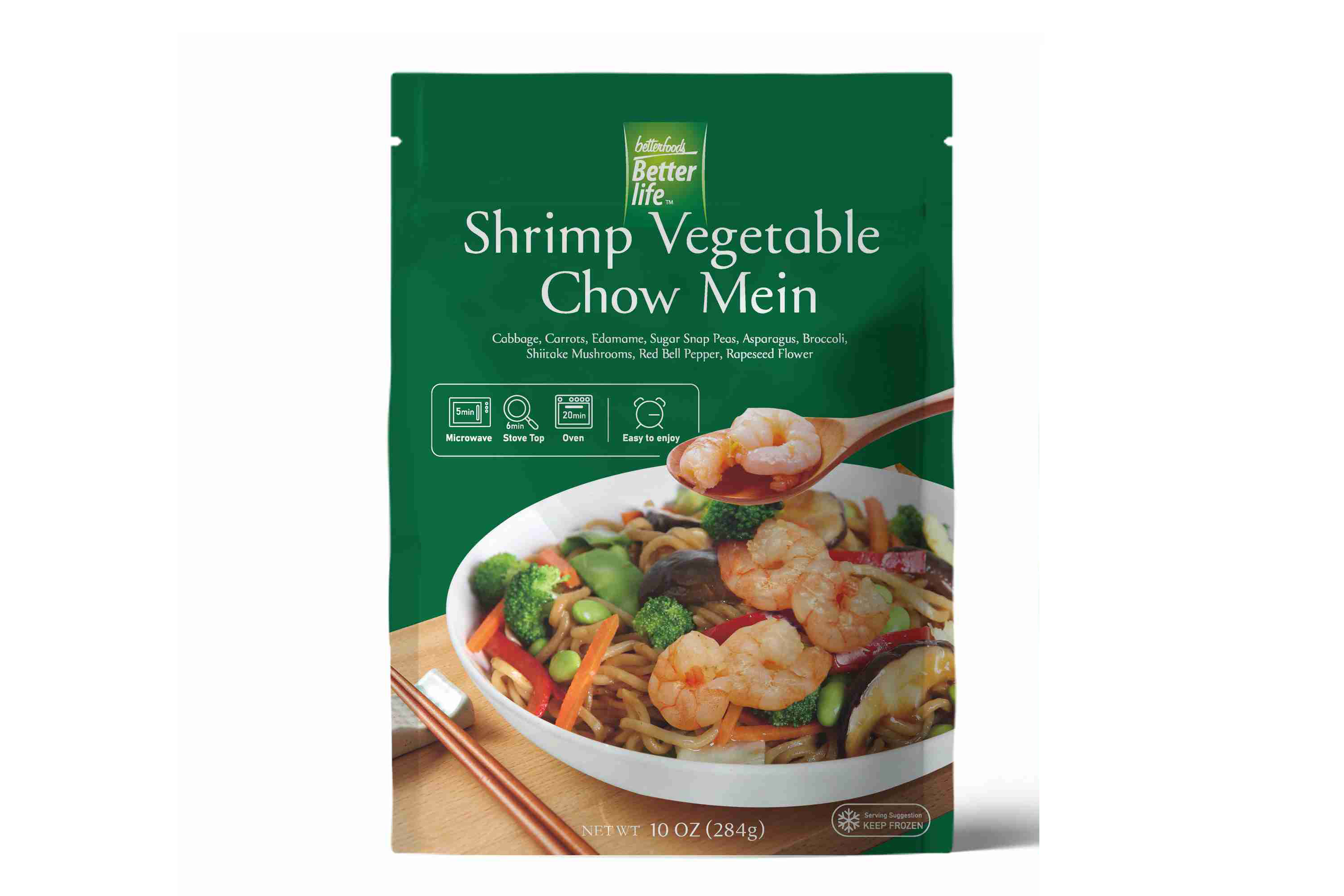Shrimp Vegetable Chow Mein